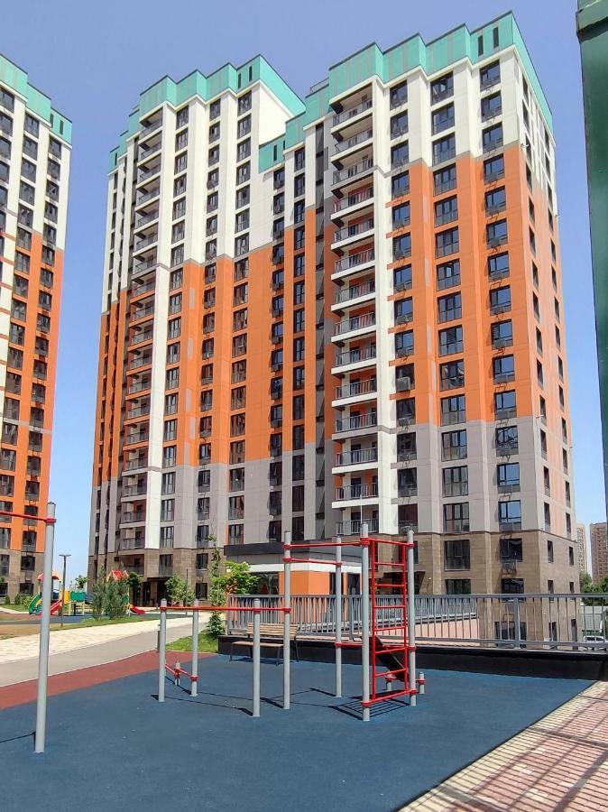 Апартаменты В Жк Laketown На Берегу Озера Almaty Extérieur photo